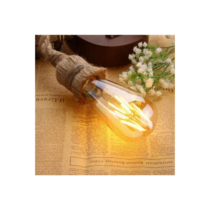 Genel Ürün Led Ampul 8w Rustik Ct-4290 Amber Renk