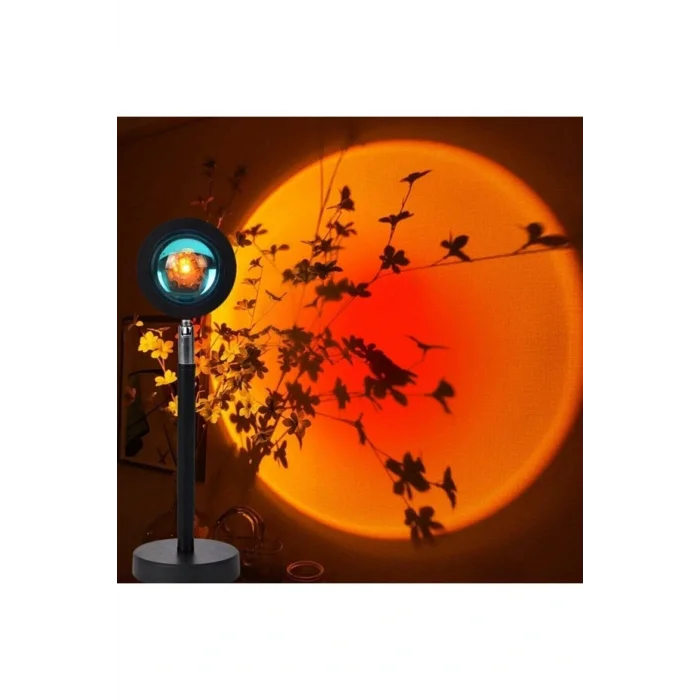 Genel Ürün Tiktok Viral 4 Lensli Rengarenk Projektör Fotoğraf Video Çekimi Led Youtuber Dekoratif Işık Rgb