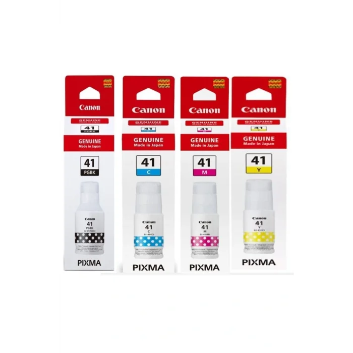 Genel Ürün Gı41 Pixma G3420 4 Renk Mürekkep Seti Gı-41 011 1-