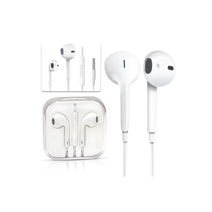 Genel Ürün Mikrofonlu Iphone Uyumlu Kulak Içi Kulaklık Kutulu Syx-k12a 3.5mm Jaklı Kulaklık