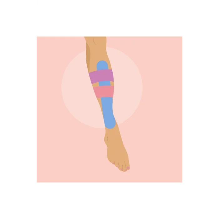 Genel Ürün Tape Kinesio Ağrı Bandı 5 Metre X 5 Cm Ten