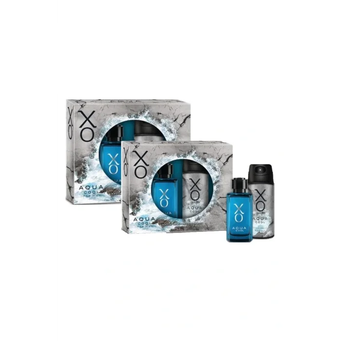 Genel Ürün Aqua Cool Edt 100 Ml ve Deodorant 125 Ml X2 Adet Parfüm Seti KRC0244