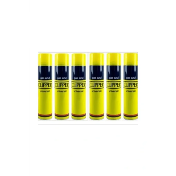 Genel Ürün Gaz Çakmak Gazı 250ml X 6 Adet