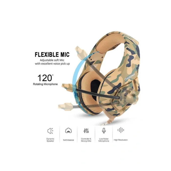 Genel Ürün K1 Pro Mikrofonlu Oyun Oyuncu Kulaklığı