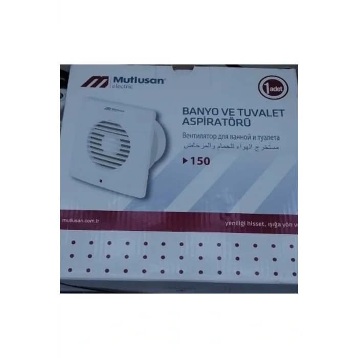 Genel Ürün Mutfak Banyo Ve Tuvalet Aspiratörü 150 W