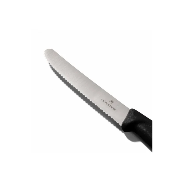 Genel Ürün 6.7833 Domates ve Sosis Bıçağı - Siyah - 11 cm