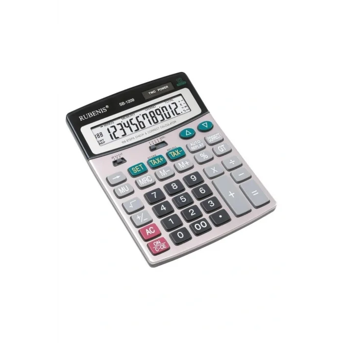 Genel Ürün Masaüstü Hesap Makinası Masa Üstü 12 Hane Sb-1209