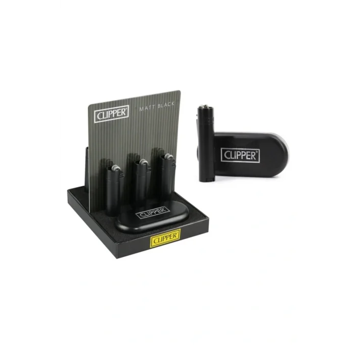 Genel Ürün Metal Mat Siyah Çakmak