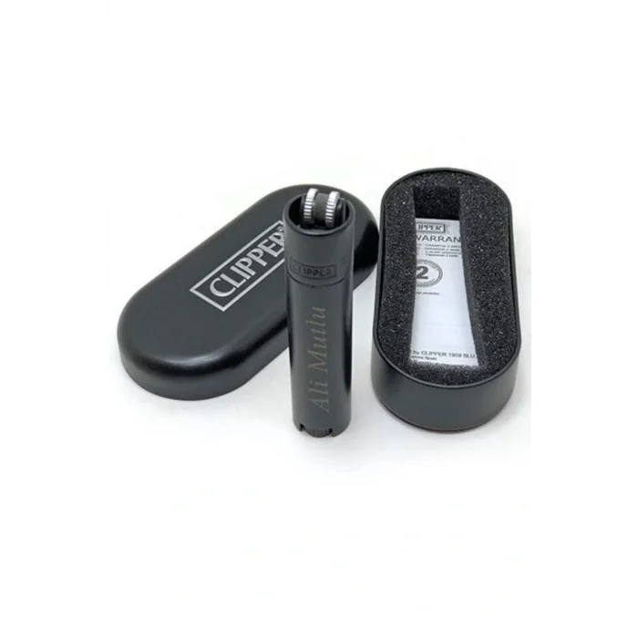 Genel Ürün Metal Mat Siyah Çakmak