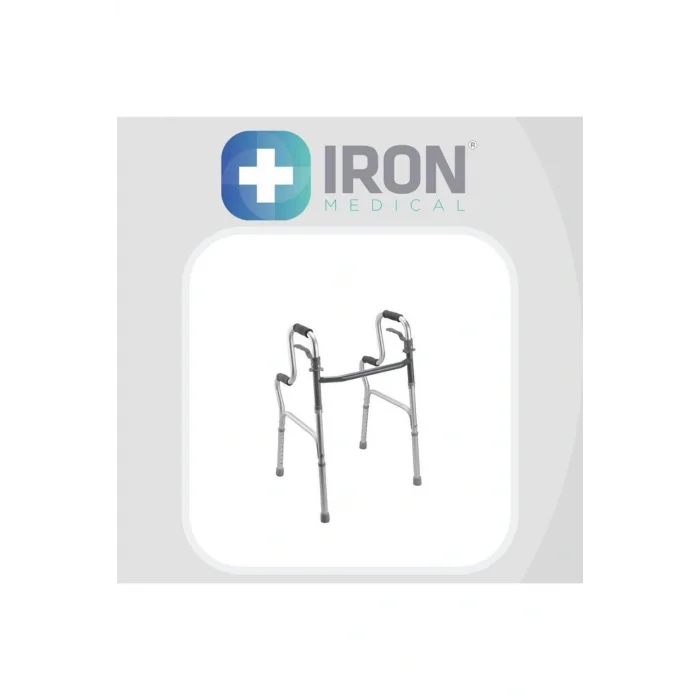 Genel Ürün Alüminyum Kademeli Walker Hasta Yaşlı Yürüteci Wolker