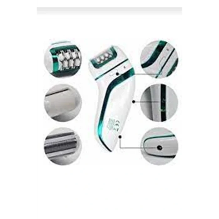 Genel Ürün V-713 3 in 1 şarjlı epilasyon epilatör cihazı aleti makinesi tüm vücut bikini bölgesl