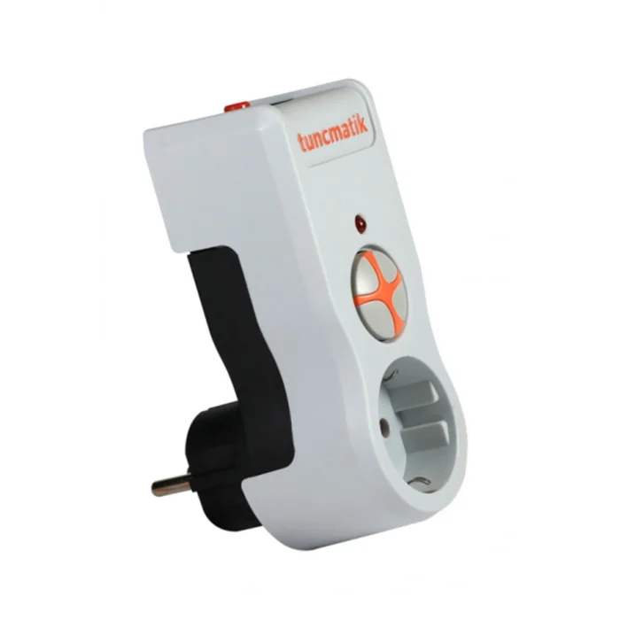 Genel Ürün Akım Korumalı Priz Tsk5078 Tekli Beyaz Powersurge