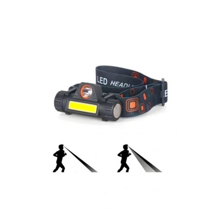 Genel Ürün Şarjlı Led Kafa Feneri Ct-9120 Çift Fonksiyonlu