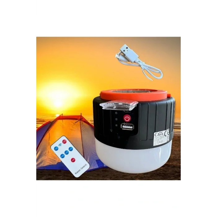 Genel Ürün Ct-4289 Urla Şarjlı Solar Kamp Feneri