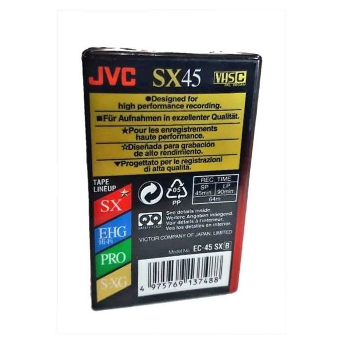 Genel Ürün Vhs-c Video Kamera Kasedi Ec-45