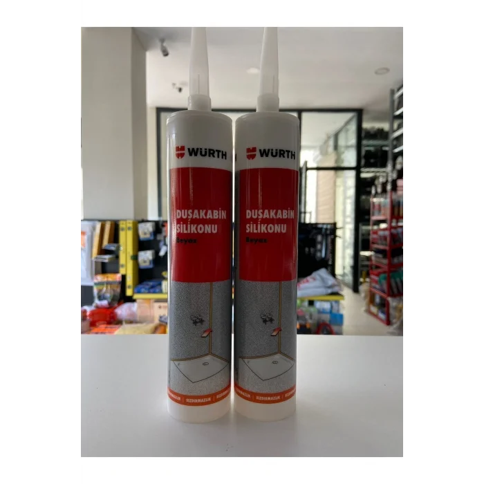 Genel Ürün Wurth Duşakabin Silikonu Beyaz 310 Ml