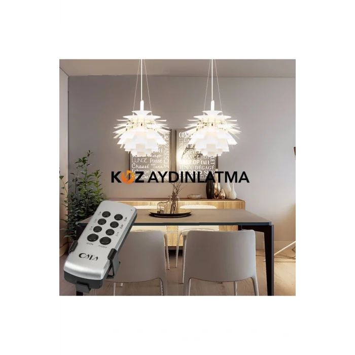 Genel Ürün 6lı Avize Aydınlatma Kumandası 6x1000 Watt Dörtlü Aydınlatma Kumandası Ct-9151