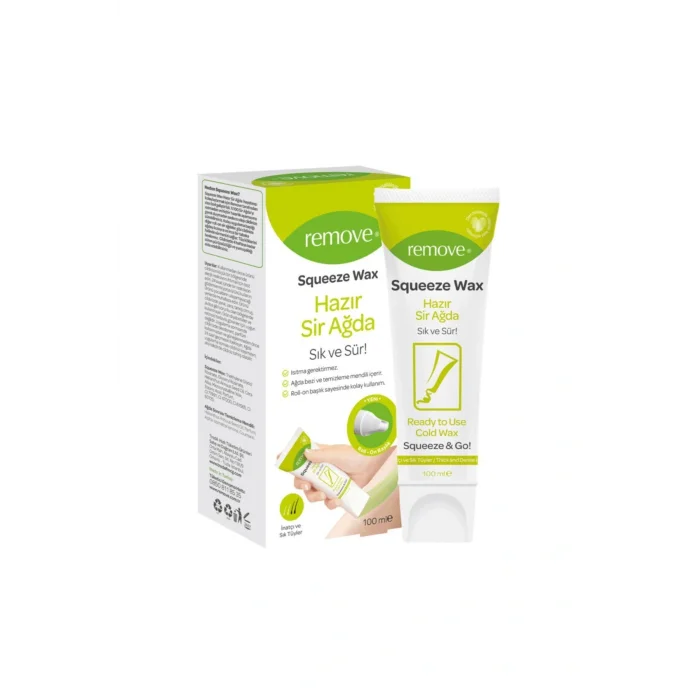 Genel Ürün Squeeze Inatçı Ve Sık Tüyler Wax Hazır Sir Ağda 100 Ml