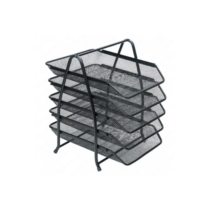 Genel Ürün Rubenıs Evrak Rafı 5 Li Tel Siyah 9185