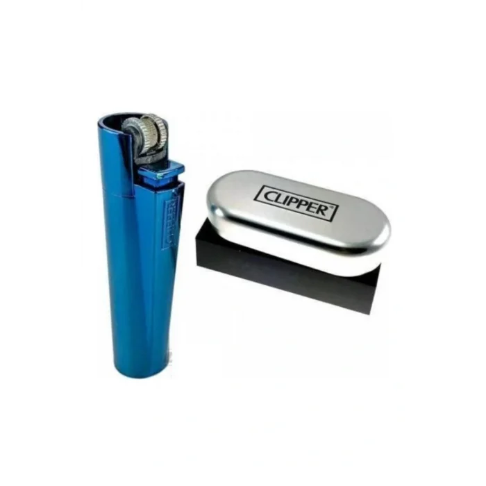 Genel Ürün Metal Çakmak Deep Blue