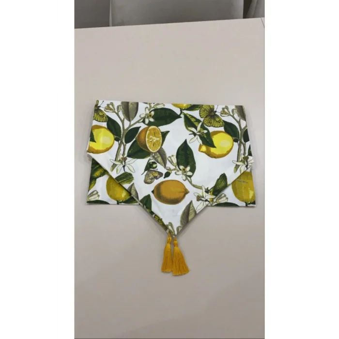 Genel Ürün Limon Desenli Runner