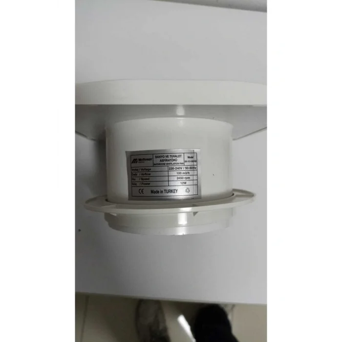 Genel Ürün 4 100lük Banyo Tuvalet Aspiratör Havalandırma Fanı 10cm