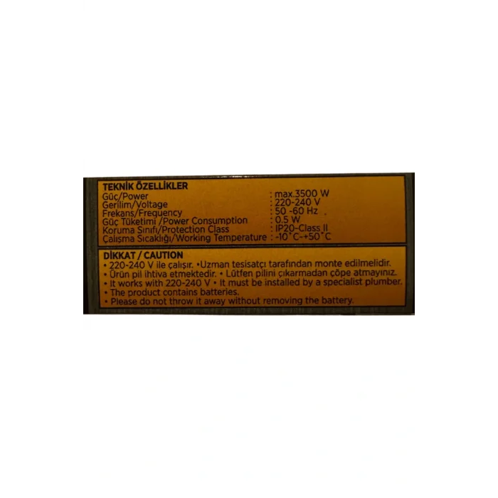 Kol Saati CT-9184 16 Amper Rezerveli Zaman Saati