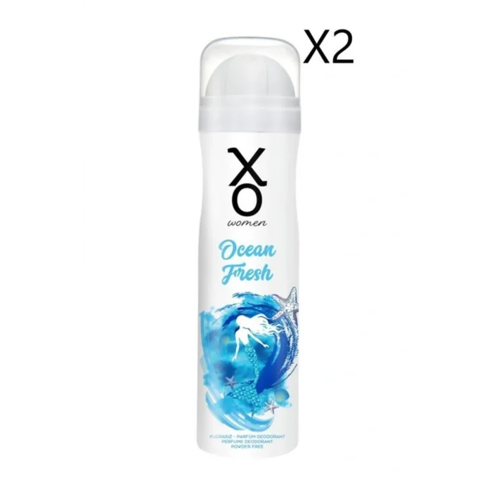 Genel Ürün Ocean Fresh Women Sprey Deodorant 150 ml x 2