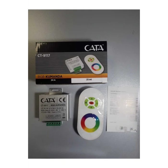 Genel Ürün Ct-9117 Rgb Kumanda 25 Mt