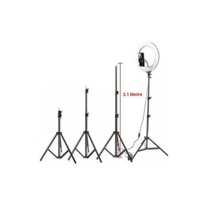 Genel Ürün Sürekli Ring Light 10 Inç Halka Youtuber Led Işıklı Tripod Selfie Makyaj Işığı