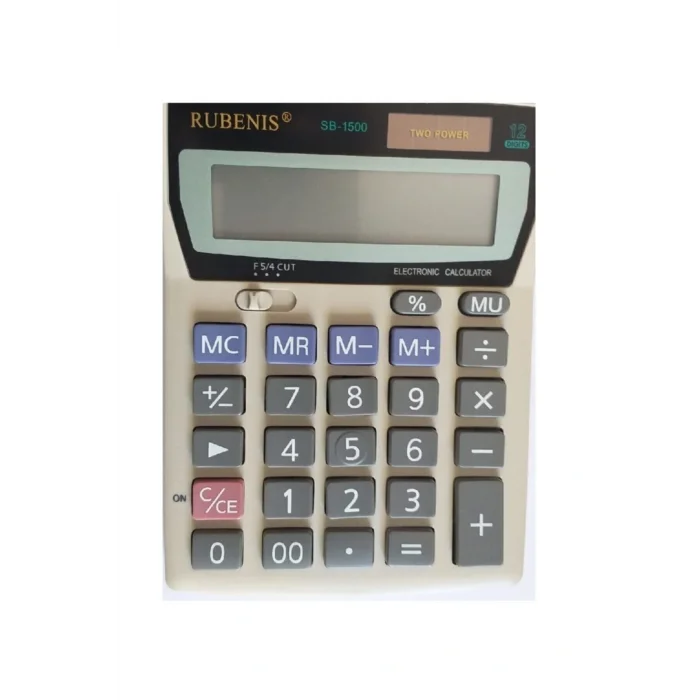 Genel Ürün Hesap Makinesi Masa Üstü 12 Hane Sb-1500
