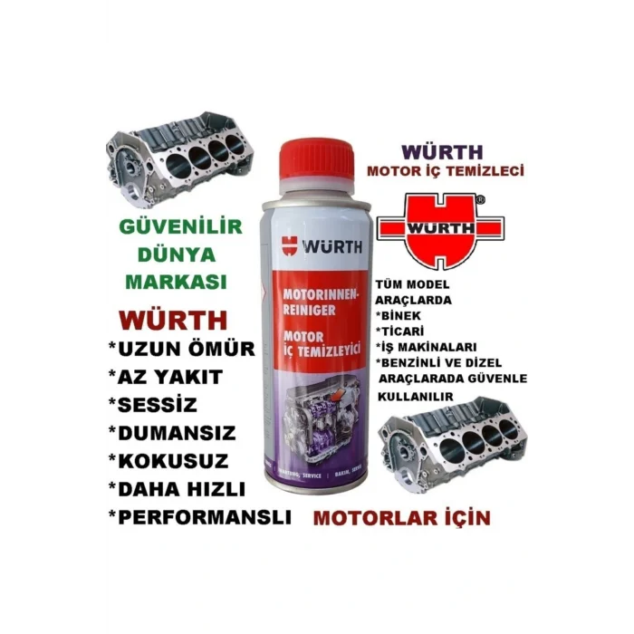 Genel Ürün Motor Iç Temizleme Sessiz Ve Dumansız Motorlar 200 Ml
