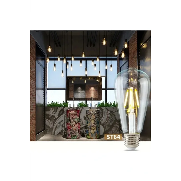 Genel Ürün 8 Watt Flament Led Ampu Ct-4353 Beyaz Renk