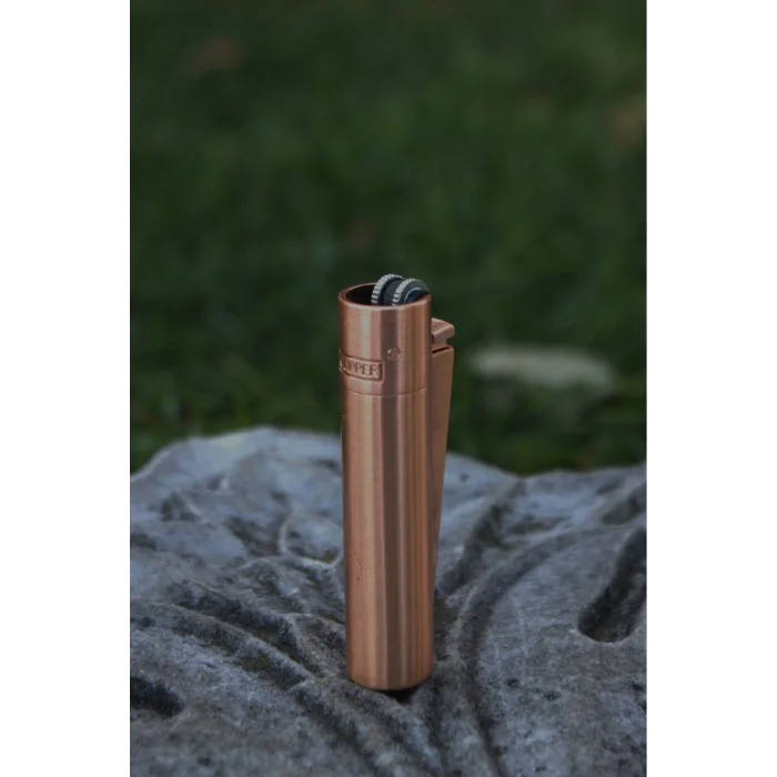 Genel Ürün Mat Rose Gold Taşlı Çakmak