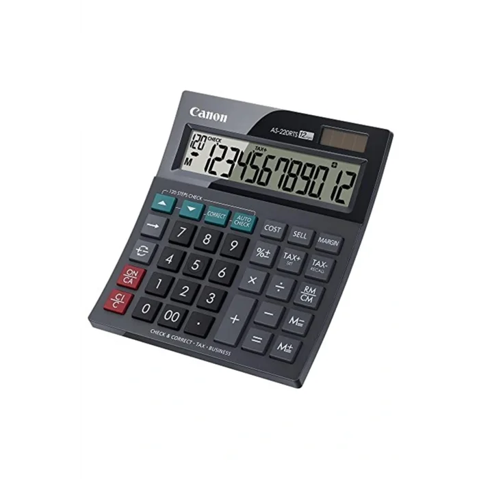 Genel Ürün As-220 Rts 12 Hane Masa Üstü Hesap Makinesi