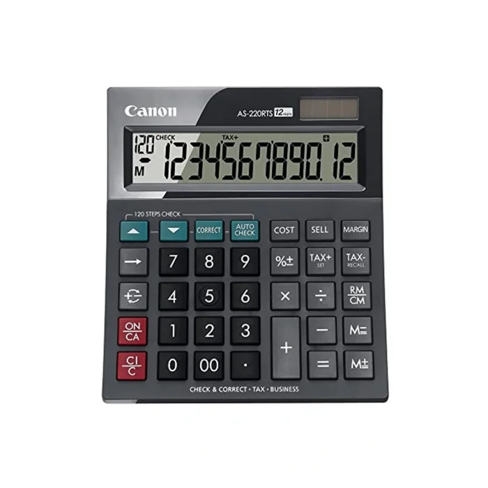 Genel Ürün As-220 Rts 12 Hane Masa Üstü Hesap Makinesi