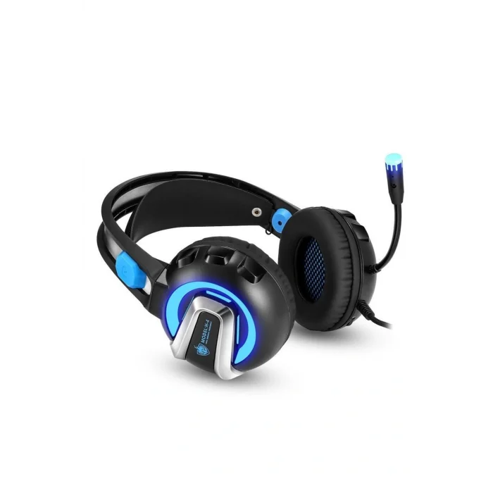 Genel Ürün K8 Rgb Işık Mobil Oyunlar Için Oyun Kulaklığı Siyah