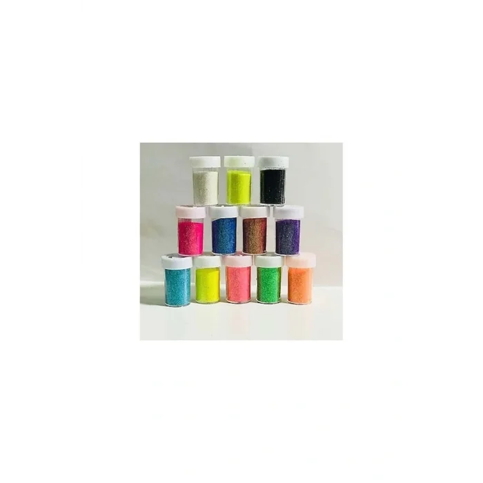 Genel Ürün Toz Sim Tuzluklu 12 Neon Renk 5203 - 12li Paket