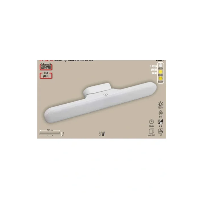 Genel Ürün CT-5249 Martı Şarjlı Ledli Aplik