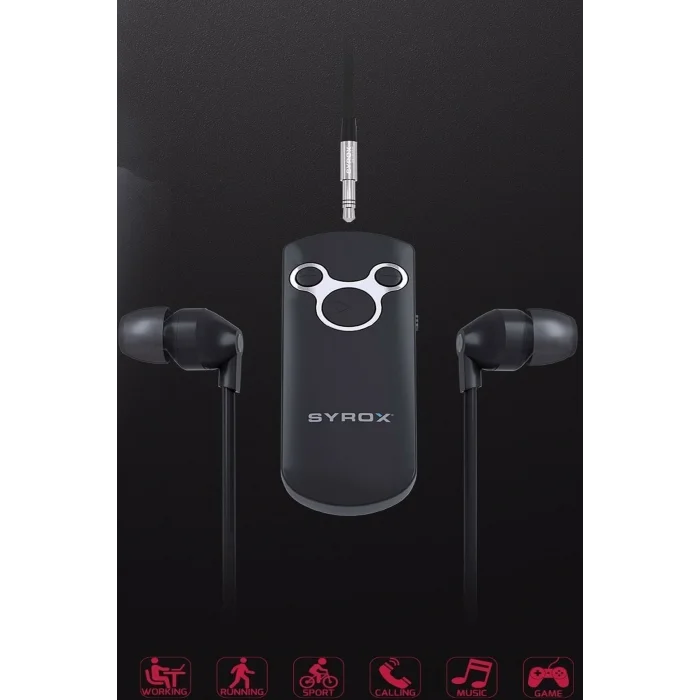 Genel Ürün Mx13 Çift Telefon Destekli Iş Ve Spor Bluetooth Yaka Kulaklığı