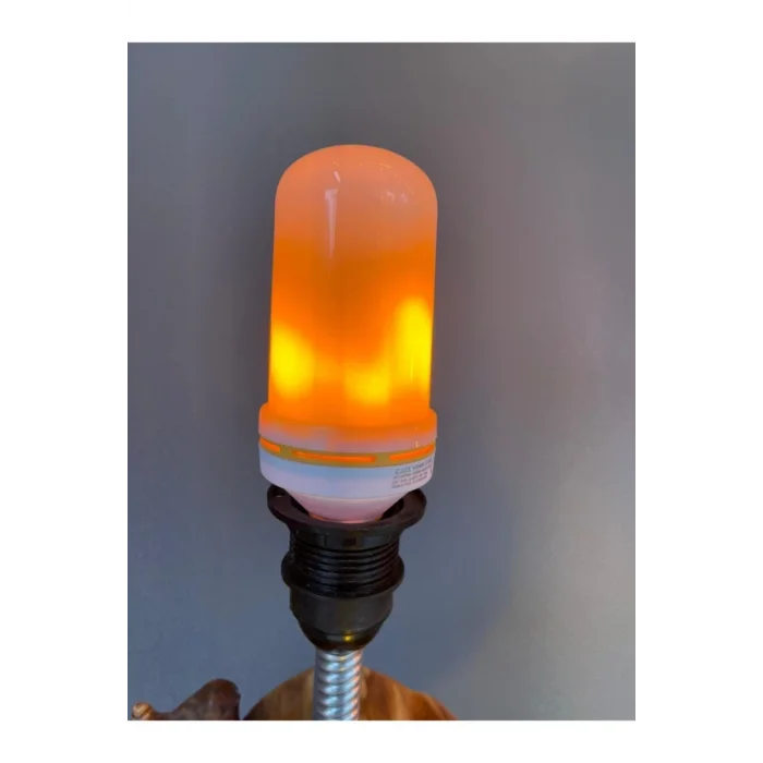 Genel Ürün Alev Ampul 5w Alevli Amber Renk Ct-4059