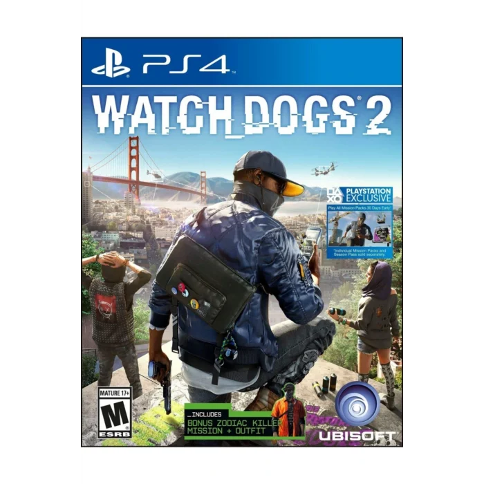 Genel Ürün Ps4 Watch Dogs 2 - Orjinal Oyun - Sıfır Jelatin