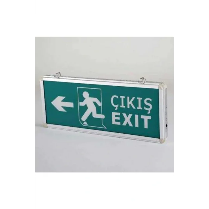 Genel Ürün Ct-9170 Exit Şarjlı Işıklı Yönlendirme Tabela (KURUMSAL)