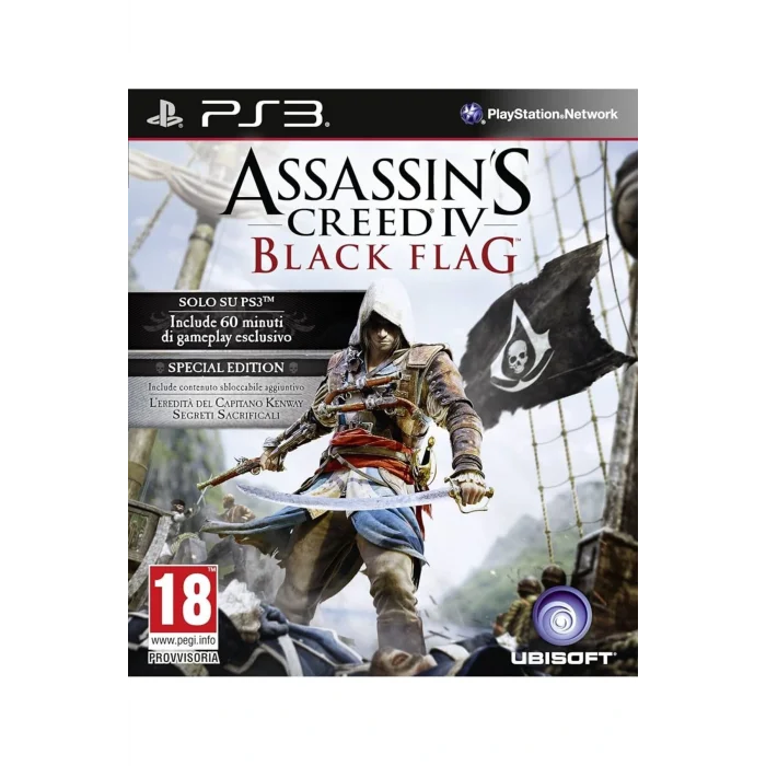 Genel Ürün Assassins Creed 4 Black Flag Specıal Edition (OUTLET) Ps3 Oyun