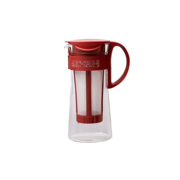 Genel Ürün Mini Soğuk Kahve Demleme Sürahisi Kırmızı 600ml