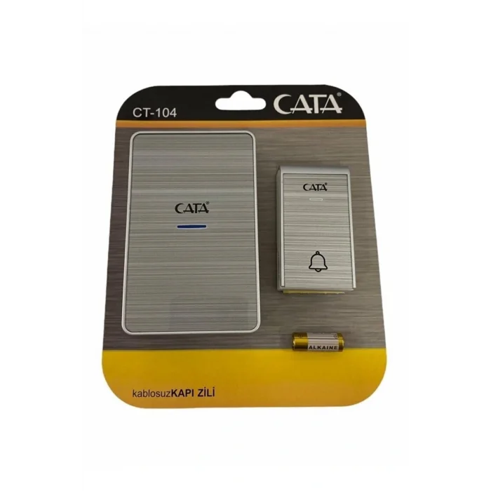 Genel Ürün Ct 104 Model Led Işıklı Kumandalı Zil 150 m