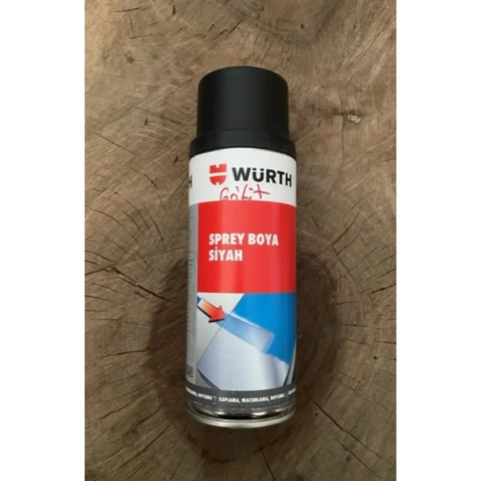 Genel Ürün 400 Ml Grifit Siyah Sprey Boya Tampon Ve Oto Boyası