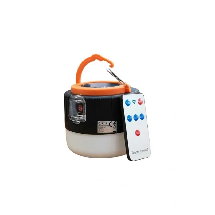 Genel Ürün Ct 4289 5w Solar Kamp Feneri 4 Mo D Işık Telefon Şarj Eder Cat395