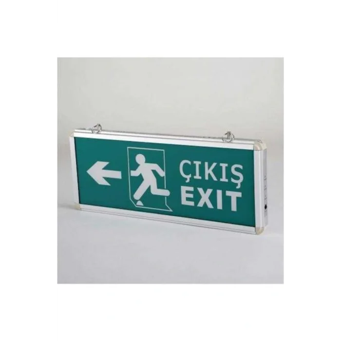 Kol Saati Ct-9170 Ledli Exıt Armatür -acil Çıkış Levhası(3 Saat Şarj)
