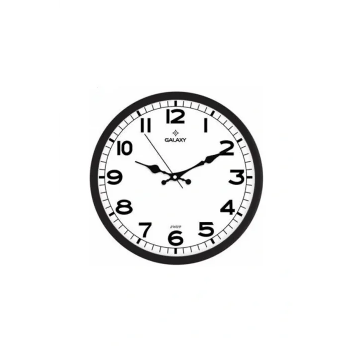 Kol Saati 216-k Klasik Siyah Renk Duvar Saati 30 Cm